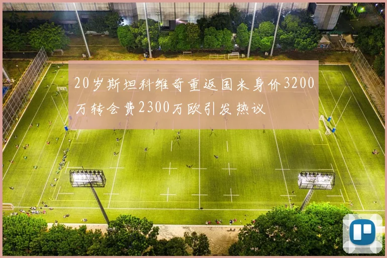 20岁斯坦科维奇重返国米身价3200万转会费2300万欧引发热议